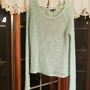 Aqua sweater